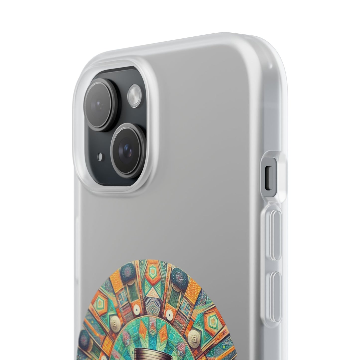 Disc Golf Abstract Mandala Flexi Cases for iPhone