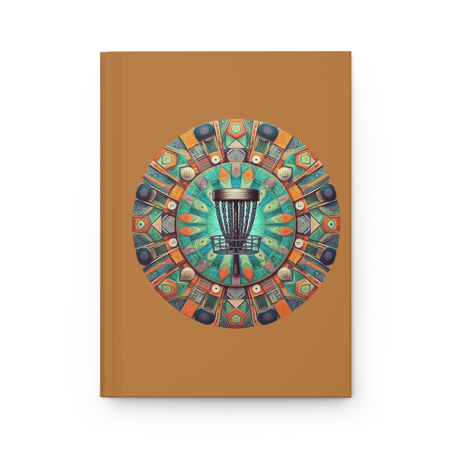 I Play Disc Golf Therefore I Am Hardcover Journal Matte - Disc Golf Gift - Diary - Notebook - Planner