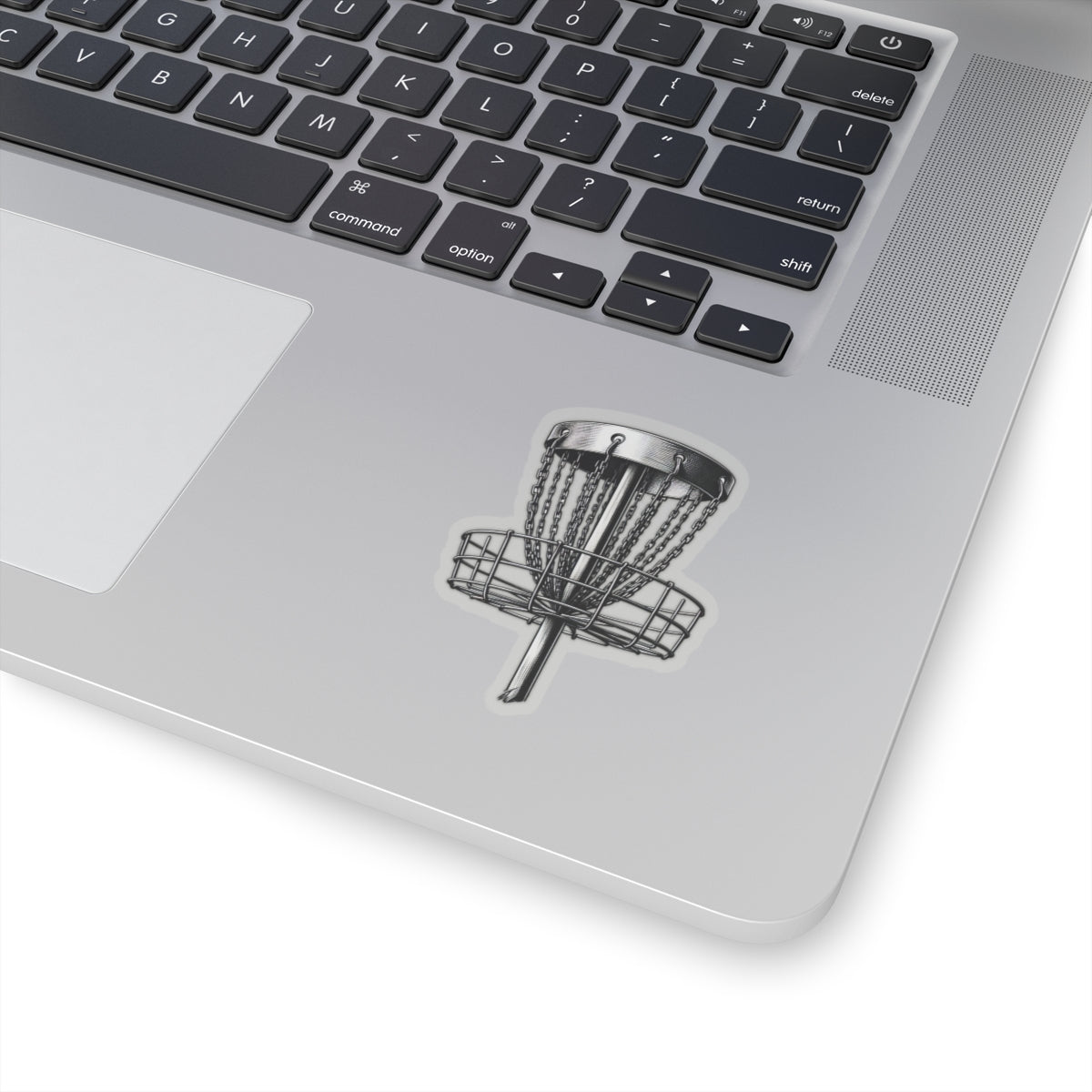 Metal Mania Disc Golf Basket Kiss-Cut Stickers